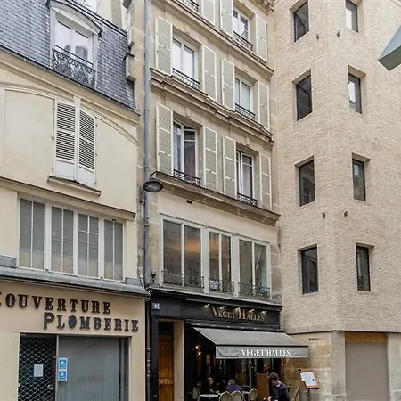 Large Flat Louvre Pont Neuf 48 M2 Apartmán